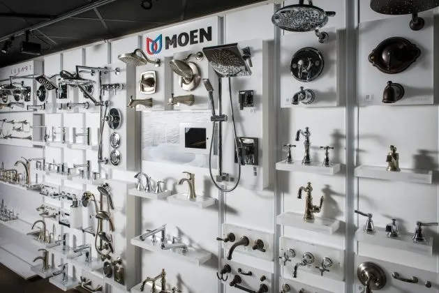Inspirations Studio Moen faucets and hardware
